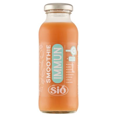 SIÓ Smoothie Immun Vitamin C+Inulin Vegyes Gyümölcs- és Zöldségital 250 ml