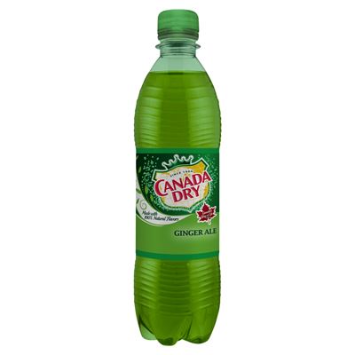 CANADA DRY Gyömbérízű Szénsavas Üdítőital Cukorral és Édesítőszerekkel 500 ml