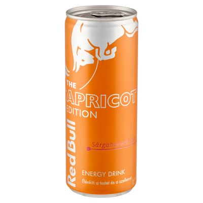 Red Bull Sárgabarck-eper Ízű Szénsavas Energiaital 250 ml