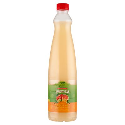 Piroska Fitt Light Citrus Mix Gyümölcsszörp Lime Ízesítéssel, Édesítőszerekkel, C-vitaminnal 700 ml