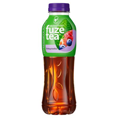 fuzetea Erdei Gyümölcs Ízű Üdítőital Fekete Tea Kivonattal 500 ml