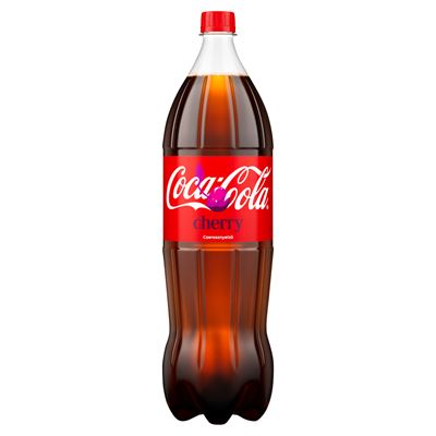 Coca Cola Coca-Cola Cherry colaízű szénsavas üdítőital cseresznye ízesítéssel 1,75 l