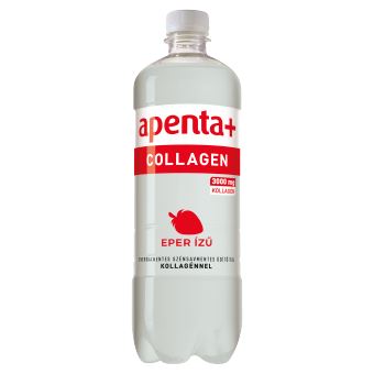 apenta + Collagen Eper ízű Energiamentes Szénsavmentes Üdítőital Kollagénnel 750 ml