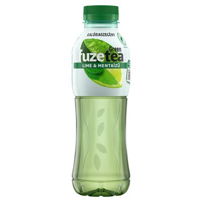 fuzetea szénsavmentes lime- és mentaízű üdítőital zöld tea kivonattal 500 ml