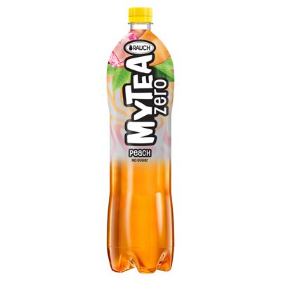 RAUCH MyTea Zero Peach cukormentes ice tea őszibarackos üdítőital fekete teából édesítőszerrel 1,5 l