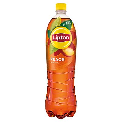 Lipton Csökkentett Energiatartalmú, Őszibarack Ízű Szénsavmentes Üdítőital 1,5 l