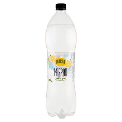 MIRROR Márka Mirror citromízű energiamentes szénsavas üdítőital édesítőszerekkel 1,5 l