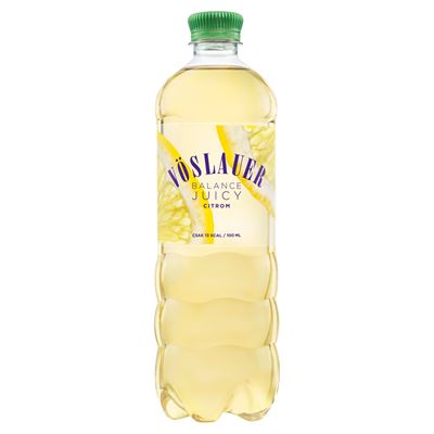 Vöslauer Balance Juicy citromízű természetes ásványvíz alapú szénsavas üdítőital 0,75 l