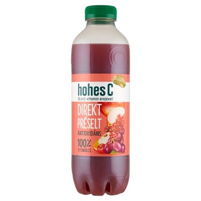 HOHES C 100% Antioxidáns Direkt Préselt Vegyes Gyümölcslé Céklalével és E-vitaminnal 750 ml