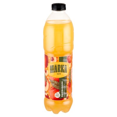 MÁRKA Fruitica Őszibarack Szénsavmentes Gyümölcsital Cukorral 1,5 l