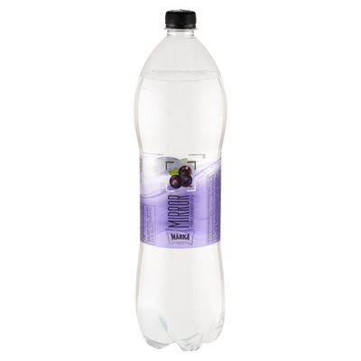 MIRROR Márka Mirror feketeribizliízű energiamentes szénsavas üdítőital édesítőszerekkel 1,5 l