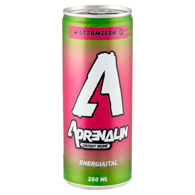 Adrenalin WATERMELON (görögdinnye) szénsavas energiaital 0,25 l