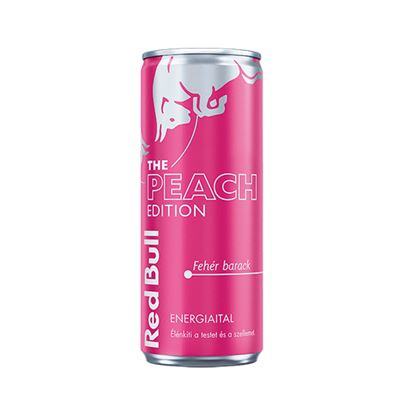 Red Bull Peach Edition Őszibarack Ízű Energiaital 250 ml