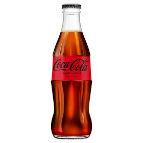 Coca-Cola Zero Energiamentes Szénsavas Üdítőital Visszaváltható Üveges 250 ml