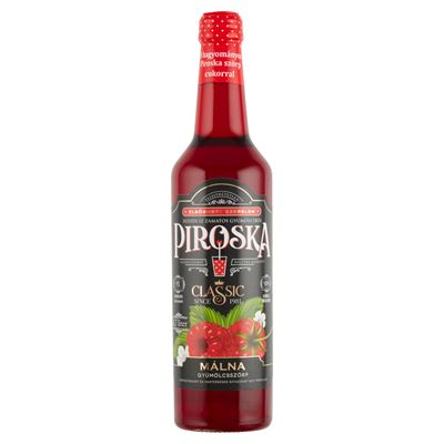 Piroska Classic málna gyümölcsszörp 700ml