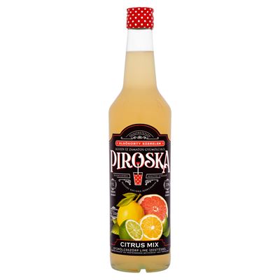 Piroska Citrus-mix Ízű Gyümölcsszörp Üveges 700 ml