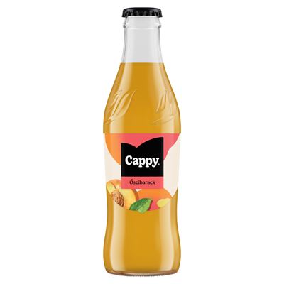 Cappy Őszibarack Nektár 40% Visszaváltós Üvegben 24 x 250 ml
