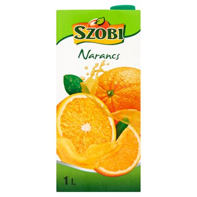 Szobi narancsital cukorral és édesítőszerekkel 1l