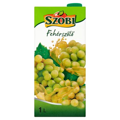 Szobi szűrt-fehérszőlő ital cukorral és édesítőszerekkel 1 l