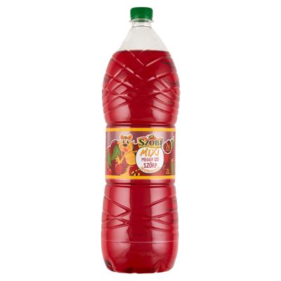 Szobi Mixi meggy ízű szörp édesítőszerekkel 2 l