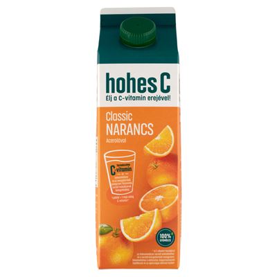 HOHES C Classic narancs-acerola gyümölcslé 1 l