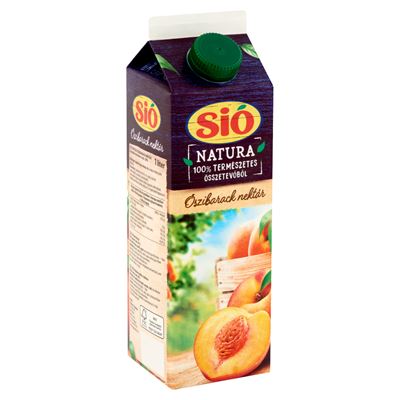 SIÓ Natura Rostos Őszibarack Nektár 12 x 1 l