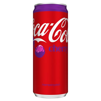 Coca Cola Coca-Cola Cherry colaízű szénsavas üdítőital cseresznye ízesítéssel 330 ml