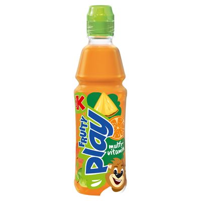 KUBU Fruity Play Multivitamin vegyes gyümölcsital 400 ml