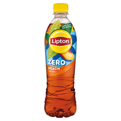 Lipton Ice Tea Energiamentes Zero Őszibarack Ízű Üdítőital 500 ml
