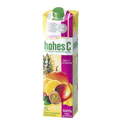 HOHES C Classic Multivitamin Vegyes Gyümölcslé 100% 12 x 1 l