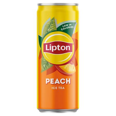 Lipton Ice Tea Csökkentett Energiatartalmú, Őszibarack Ízű Szénsavmentes Üdítőital 330 ml