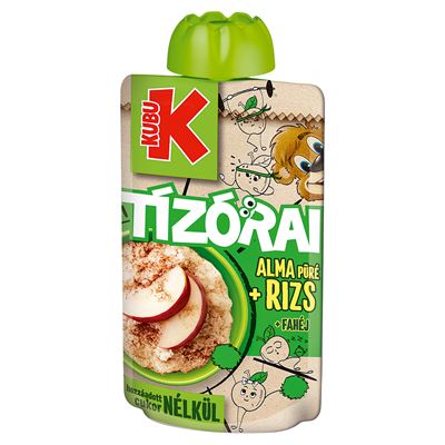 KUBU Tízórai alma püré rizzsel, fahéjjal és C-vitaminnal 100 g