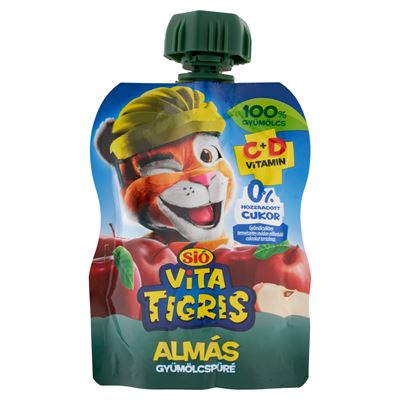 SIÓ Vitatigris almás gyümölcspüré 90 g