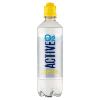 Active O2 citrom ízű oxigénnel dúsított szénsavmentes energiaszegény üdítőital 500 ml