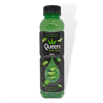 QUEEN ALOE VERA Üdítőital ZERO Szénsavmentes Üdítőital Aloé Verával és Édesítőszerekkel 500 ml
