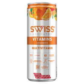 SWISS Laboratory Multivitamin szénsavmentes ital svájci gyógynövény kivonattal 250 ml