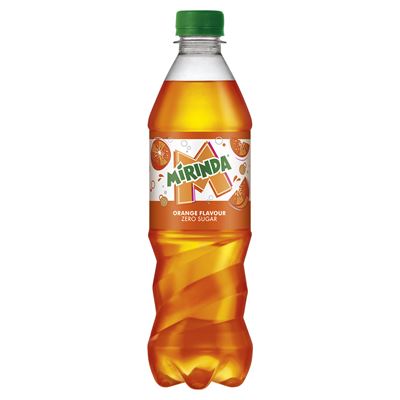 MiRiNDA Energiamentes Narancsízű Szénsavas Üdítőital Édesítőszerekkel 500 ml