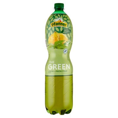 Pfanner zöld tea üdítőital citrom-kaktuszfüge ízesítéssel 1,5 l