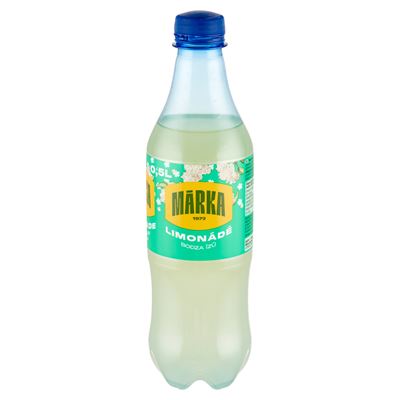 MÁRKA Limonádé bodzaízű energiamentes szénsavas üdítőital édesítőszerekkel 0,5 l