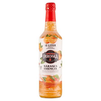 Piroska Essencia narancs ízű gyümölcsszörp 500 ml