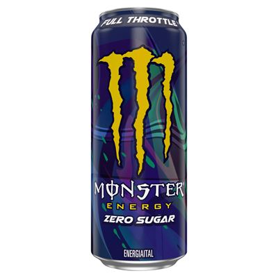 MONSTER FULL THROTTLE ZERO Cukormentes Szénsavas Energiaital Visszaváltható Dobozos 500 ml
