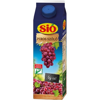 SIÓ Piros szőlő 20% 1L