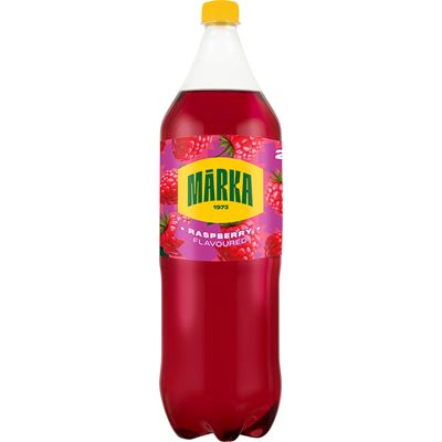 MÁRKA Málna Ízű Szénsavas Üdítőital 2 l