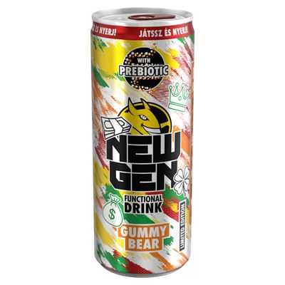 HELL NEW GEN Gummy Bear funkcionális ital 250ml
