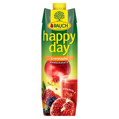HAPPY DAY Rauch gránátalma ital C-vitaminnal 1 l