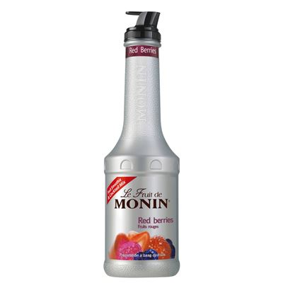 MONIN piros bogyós gyümölcs püré 1 l