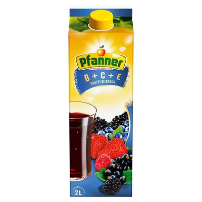Pfanner BCE erdeigyümölcs ital vegyes gyümölcslé-sűrítményből 2 l