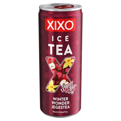 XIXO Ice Tea Winter Edition cseresznye- és vaníliaízű jegestea 250 ml