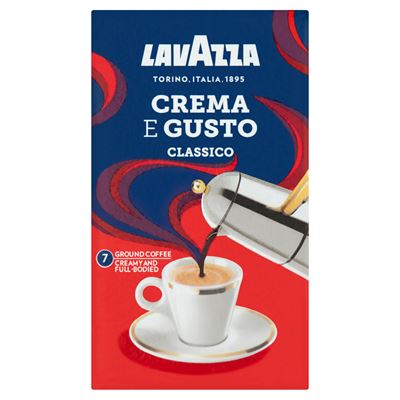 LAVAZZA Crema e Gusto Classico őrölt kávé 250 g