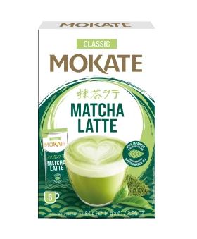 MOKATE Classic Matcha Latte Tej és Zöldtea Alapú Instant Italpor 84 g